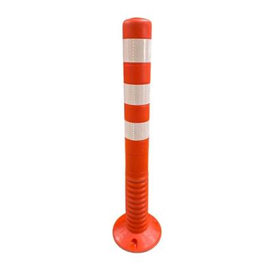 Ekonomik Turuncu 75 cm Esnek Delinatör – Reflektif Bantlı Trafik DubasıMŞB.0100Ekonomik Turuncu 75 cm Esnek Delinatör
