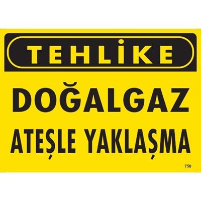 Dikkat Doğalgaz Ateşle Yaklaşma Uyarı LevhasıİSG-750-2535SDikkat Doğalgaz Ateşle Yaklaşma  Uyarı Levhası