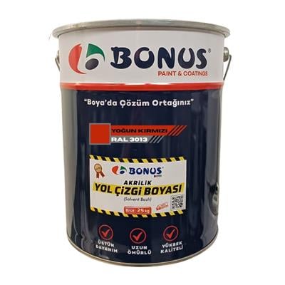Yoğun Kırmızı Zemin Boyası 25 Kg – RAL 3013HTBOYA049Yoğun Kırmızı Akrilik Zemin Boyası 25 Kg – RAL 3013