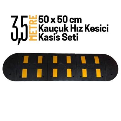 3,5 Metre Kauçuk Hız Kesici Kasis Seti 50x50 cmHYL5050K-353,5 Metre Kauçuk Hız Kesici Kasis Seti 50x50 cm