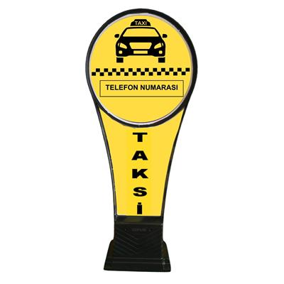 Taksi Durağı Reklam TabelasıHT40100-101Taksi Durağı Reklam Dubası