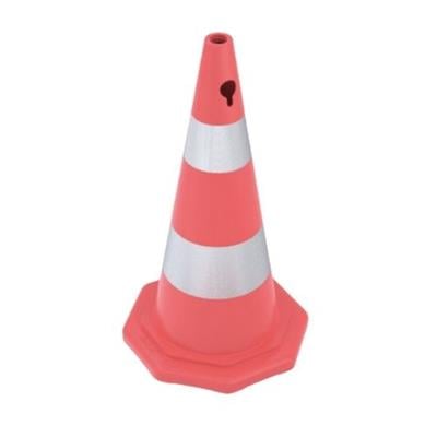 70 cm Ekonomik Trafik Konisi Reflektörlü Plastik Duba