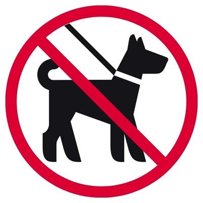 Köpek Giremez İşareti StickerHT2020-004SKöpek Giremez İşareti Sticker