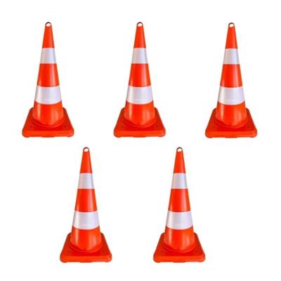 75 cm Ekonomik Trafik Koni Seti (5 Adet)HT0039SET575 cm Ekonomik Trafik Konisi (5 Adet)
