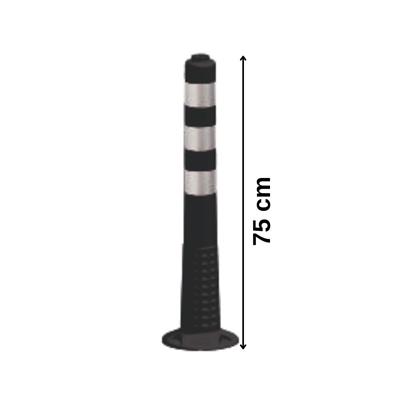75 cm Soketli Siyah Delinatör – Ekonomik Plastik Duba22050 UB R75 cm Siyah Ekonomik Delinatör, Plastik Duba