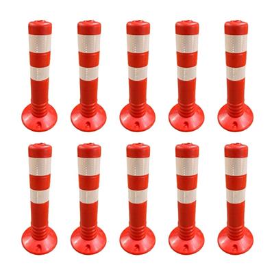 Ekonomik 45 cm Esnek Delinatör 10’lu Set – Reflektif Trafik DubasıMŞB.0108-SET10Turuncu Ekonomik 45 cm Delinatör 10'lu Set