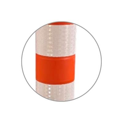 Ekonomik Turuncu 75 cm Esnek Delinatör – Reflektif Bantlı Trafik DubasıMŞB.0100Ekonomik Turuncu 75 cm Esnek Delinatör