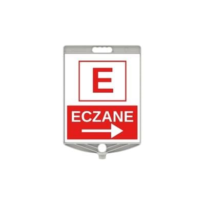 Dikdörtgen Eczane Levhası