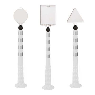 100 cm Beyaz Ekonomik Delinatör Duba22021 UB R100 cm  Beyaz Ekonomik Delinatör Duba