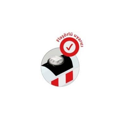Güvenlik Bariyeri Solar Flaşörlü