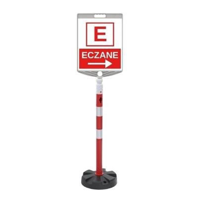 Sağ Ok Eczane Levhalı 100 cm Duba