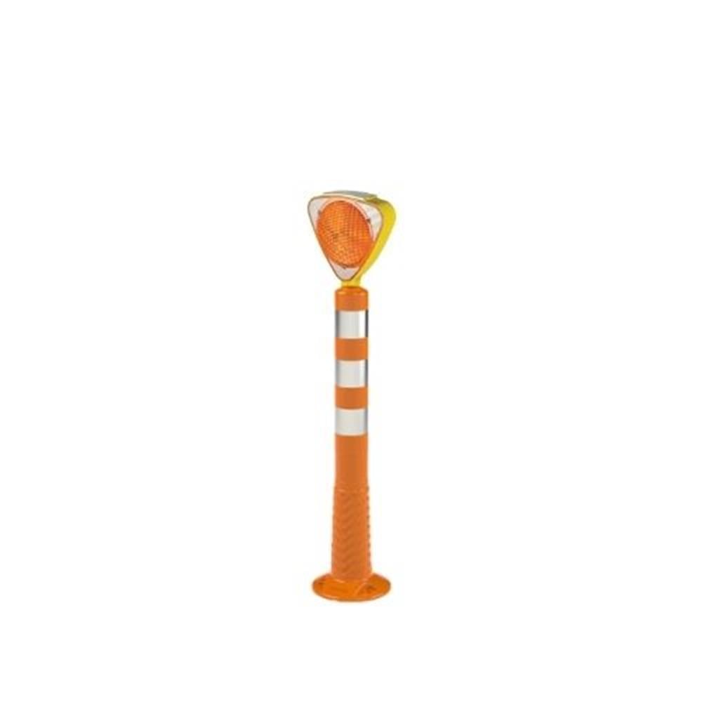 Üçgen Sarı Solar Flaşörlü 75 cm Delinatör Seti