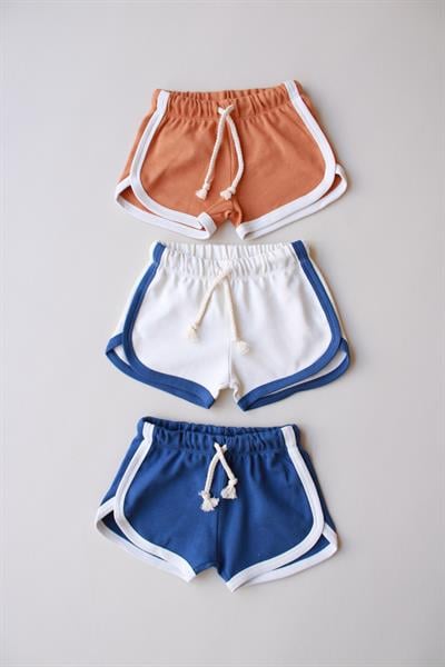 3lü Biyeli Penye Şort Model 4