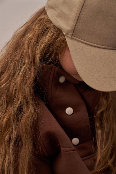 Acı Kahve Dik Yaka Eşofman Takım