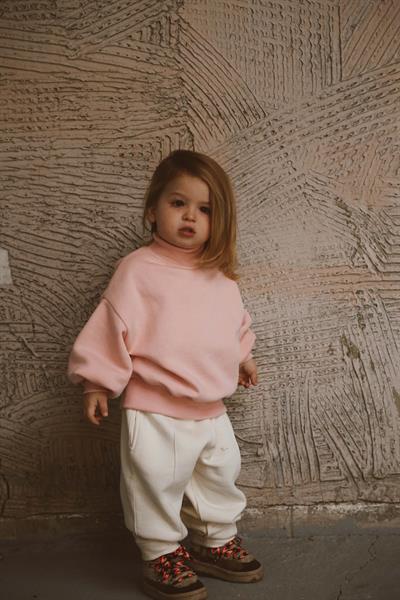 Balıkçı Yaka Polarlı Eşofman Takımı 1-5 Yaş