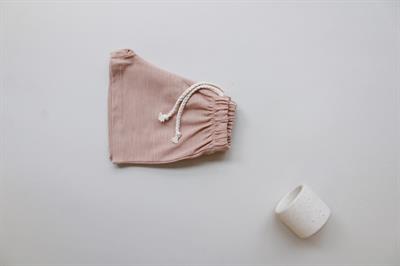 Bej Bağcıklı Basic Şort