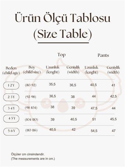 Fularlı Turuncu Çizgili Çapraz Şerit Detaylı Müslin Takım