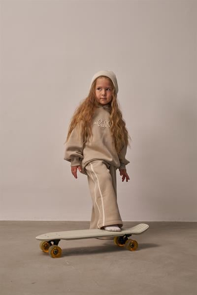 Bej Hello Nakışlı Alt Üst Takım