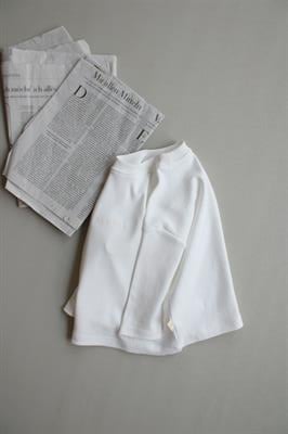 Beyaz Nakışlı Oversize  Uzun Kollu T-shirt