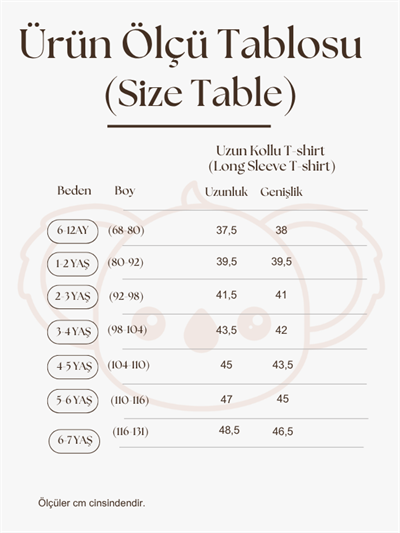 Beyaz Nakışlı Oversize  Uzun Kollu T-shirt