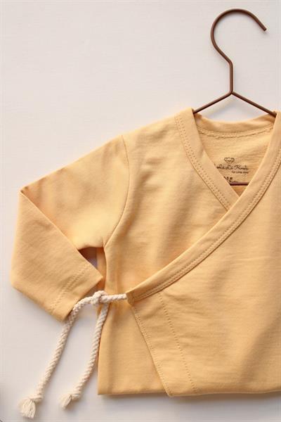 Buğday Sarı Bebek Patikli Tulum