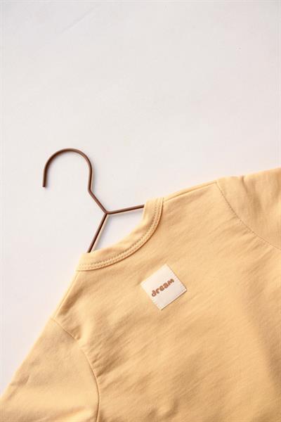 Buğday Sarı Bebek Patikli Tulum