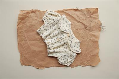 Dal Desen Düğmeli Tulum