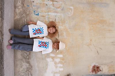 Domates Baskılı T-shirt Müslin Pantolon Takım