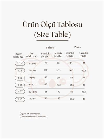 Domates Baskılı T-shirt Müslin Pantolon Takım