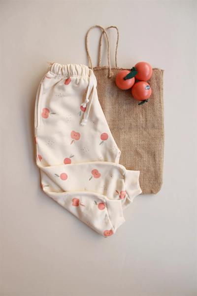 Elma Baskılı Eşofman Altı