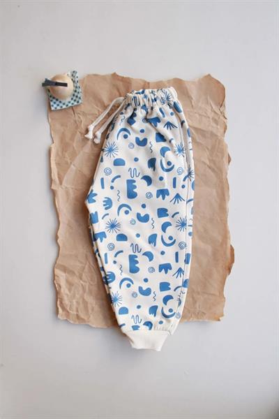 Geometrik Baskılı Eşofman Altı