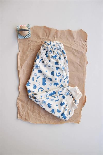 Geometrik Baskılı Eşofman Altı