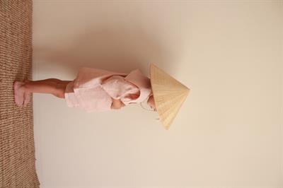 Kiremit Denizci Yaka Şortlu Takım