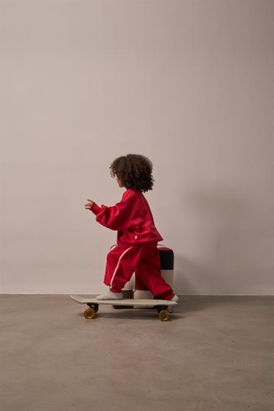 Kırmızı Hidden Pocket Unisex Eşofman Takım