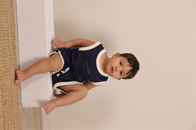 Lacivert Unisex Atlet Şort Takım