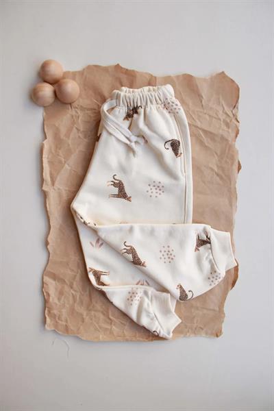 Leopar Baskılı Eşofman Altı