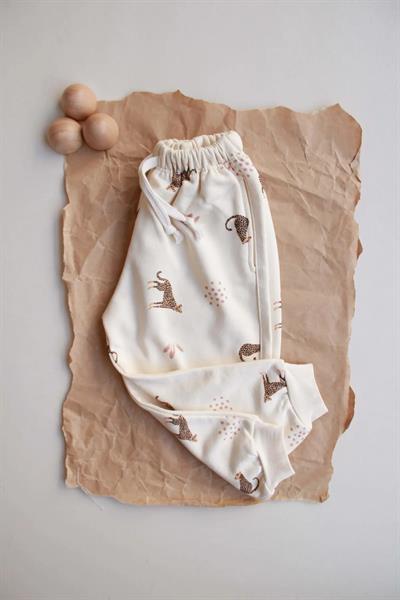 Leopar Baskılı Eşofman Altı