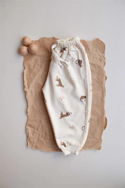 Leopar Baskılı Eşofman Altı