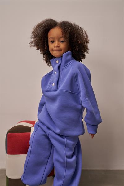 Leylak Dik Yaka Eşofman Takım