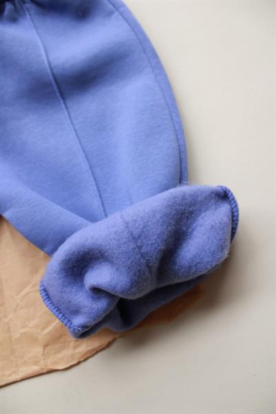 Leylak Polarlı Eşofman Altı