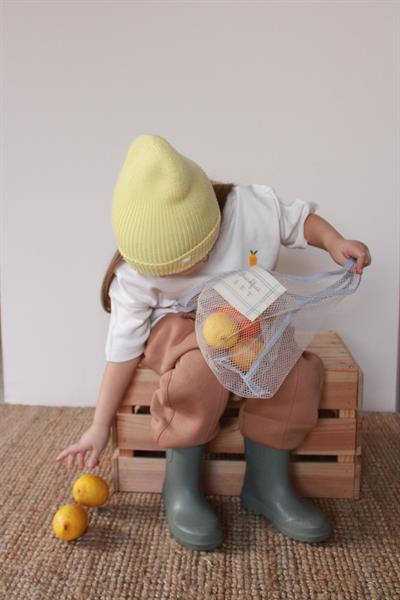 Limon Nakışlı Oversize T-shirt