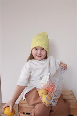 Limon Nakışlı Oversize T-shirt