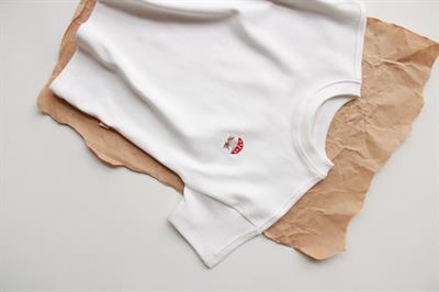 Mantar Nakışlı Oversize T-shirt