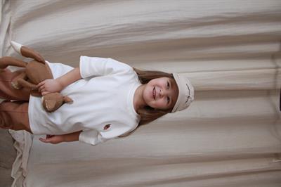 Palamut Nakışlı Oversize T-shirt