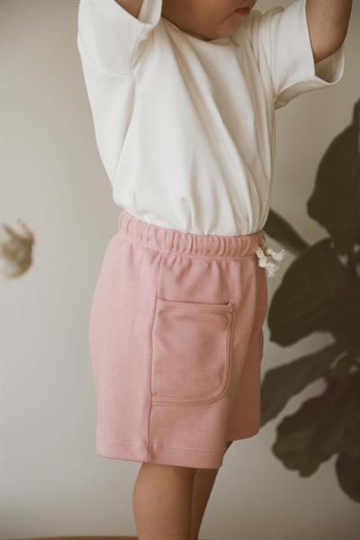 Pembe Basic Cepli Çocuk Şort