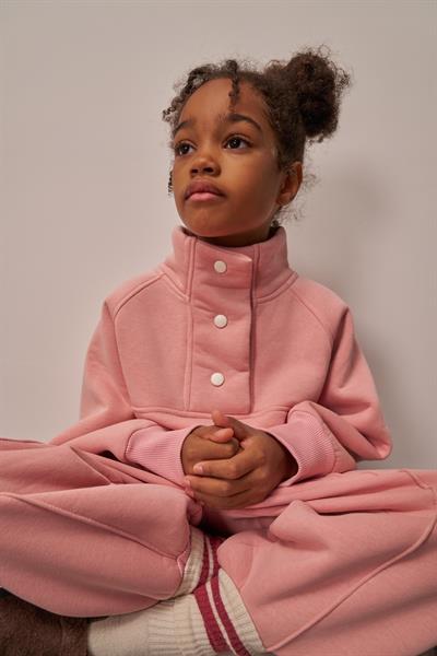 Pembe Dik Yaka Eşofman Takım