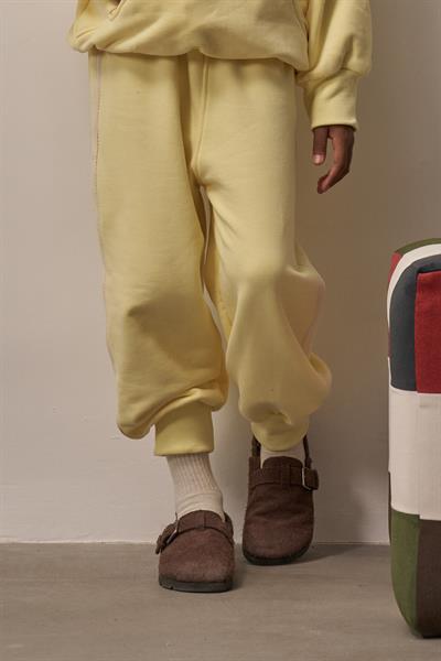Sarı Relaxed Fit Jogger