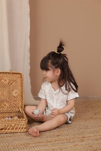 Sarmaşık Baskı Kız Şort Takım