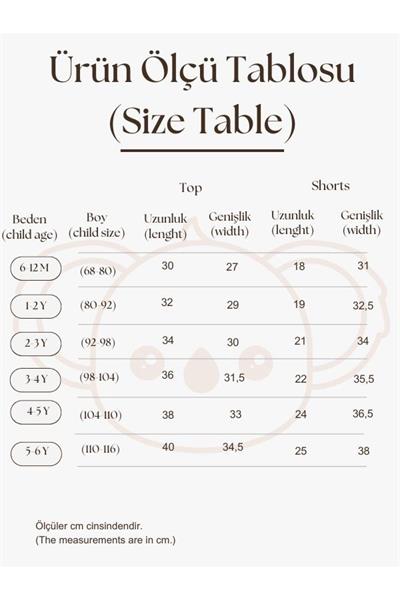 Sarmaşık Baskı Kız Şort Takım