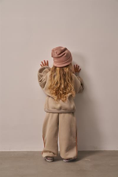 Taş Biyeli Fermuarlı Eşofman Takım